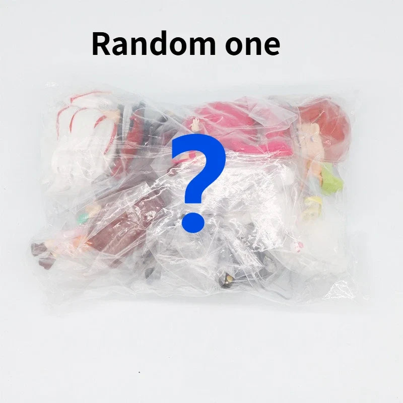 6pcs Dandadan anime Erkallen Statue model Q Version Figurine Pvc Model Toy Collectible Decoration Desktop Gift.Toy gifts