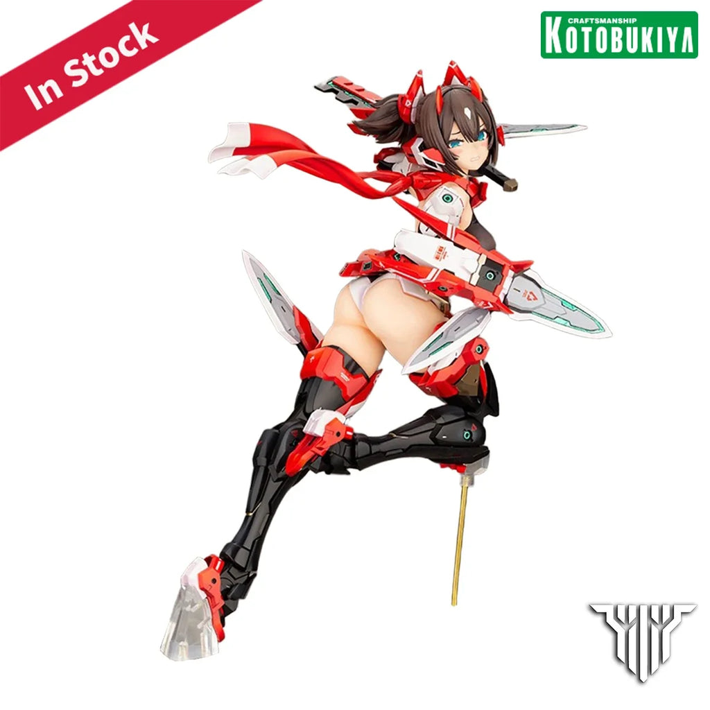 In Stock Original Genuine Kotobukiya Prepainted Megami Device Asra Ninja 1/0.5 H=280mm Model Figure Decoration Mecha Girl Gift