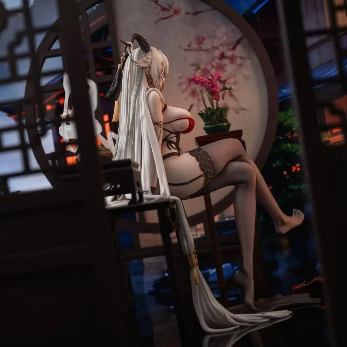AniGame Azur Lane Agnes Golden Dragon & Auspicious Clouds Figure, Movable Dragon Parts New Collectors/Gift, New Arrival Deal