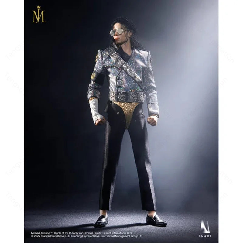 INART Studio A012 Michael Jackson MJ 1/6 Rooted Hair Deluxe Version in Stock Anime Action Collection Figures Model Toys