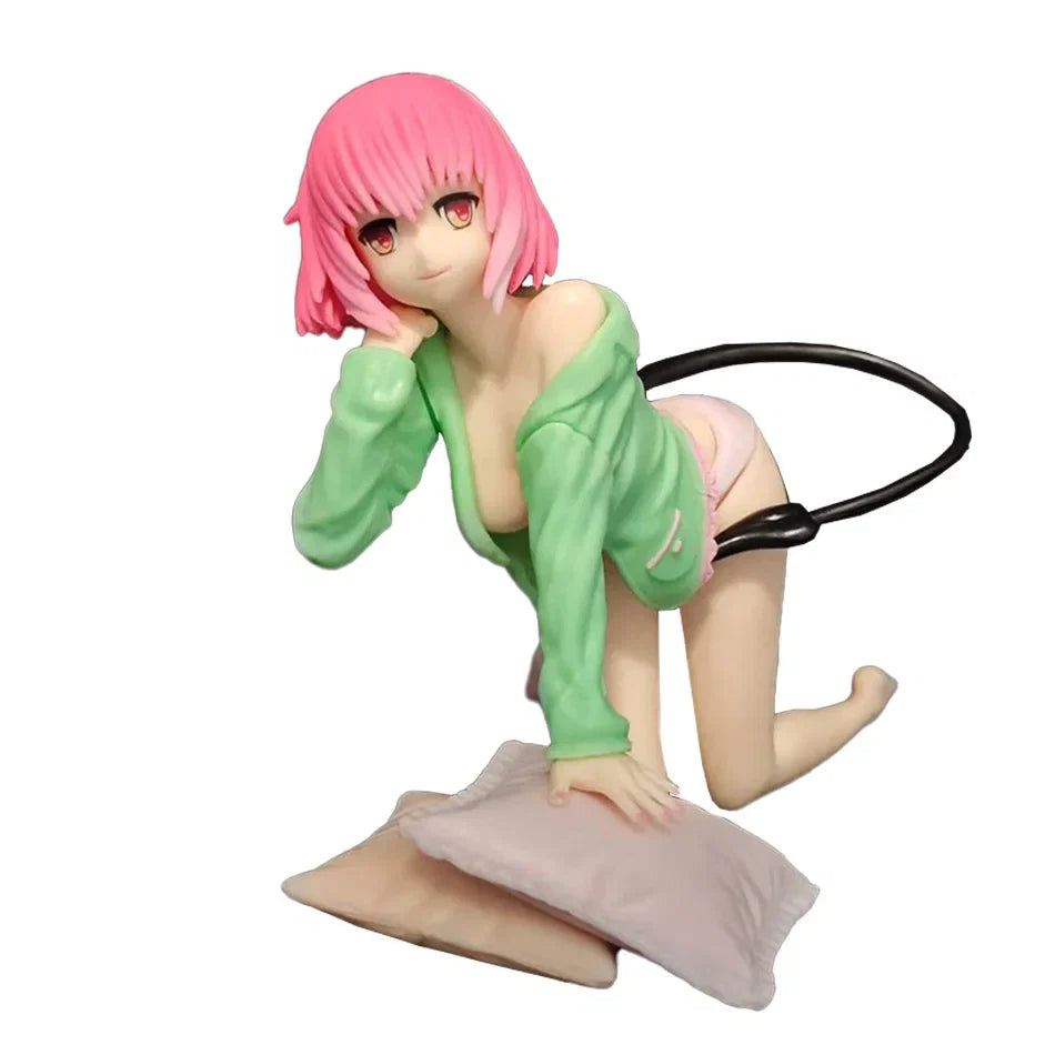In Stock Desktop Cute Momo Belia Deviluke Ornaments Dolls Anime Action Figure Toy Gift Model Christmas Gifts