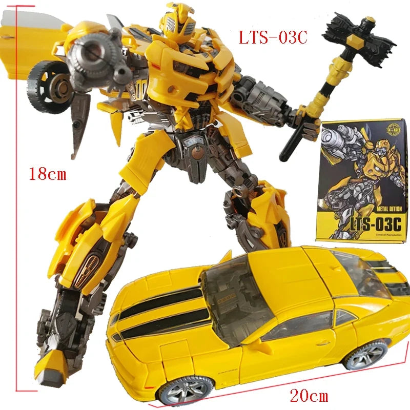 Transformation Toys Hornet Warrior Bumble bee LTS03C 18CM Autobots Action Figure Model