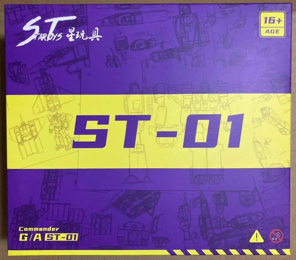 In Stock Transformable Robots Action Figures, Star St-01 St01, Blitzwing, Three Change Warrior Toys Collectible Gifts