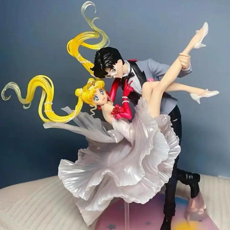 Bandai Original Sailor Moon Zero Chouette 23.5cm Action Figure Kawaii Model Toy Collection For Kids Suitable Christmas Gift