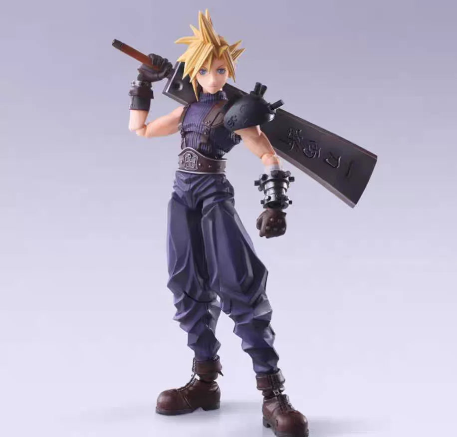 Square Enix Final Fsy VII Claude Limited Edition Collectible Figure PVC Material Suitable for Ages 6 And above