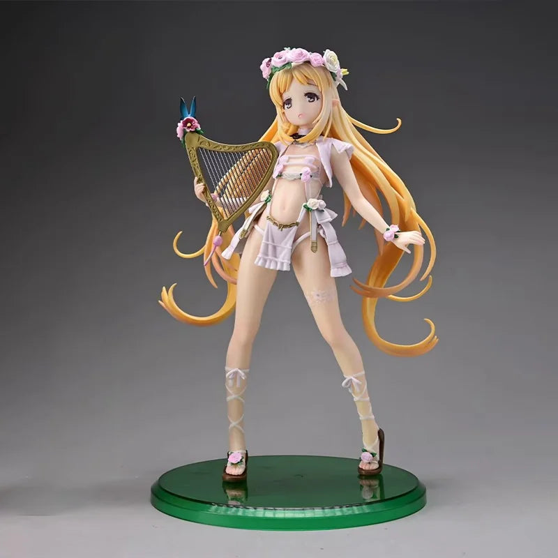 Anime Figure Elf Village 6th Villager Melm Elf 1/6 Scale 24cm Boxed Model Ornament for PC Case Anime Character Collectible