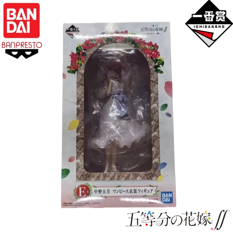 In Stock Original Bandai Banpresto The Quintessential Quintuplets Statue Model Garage Anime Characters Collectible Ornaments