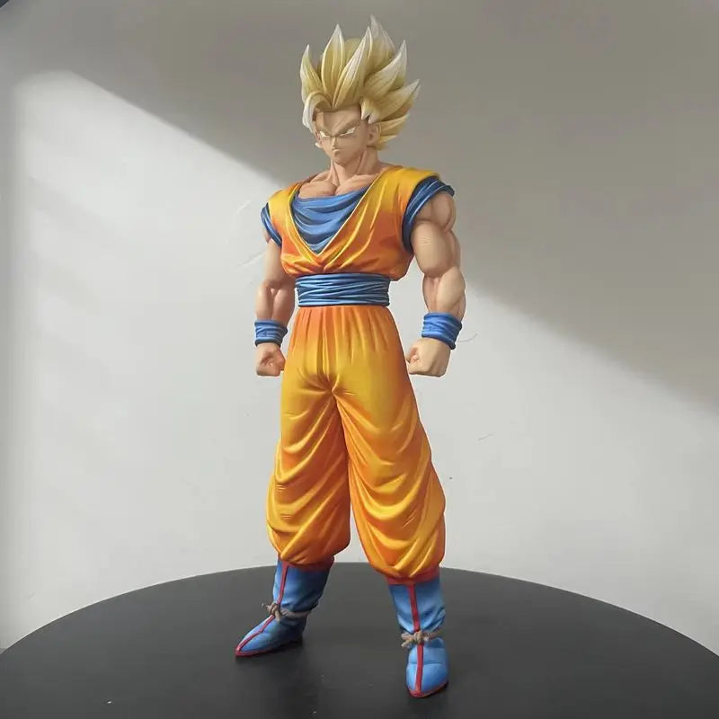 31.5cm/12.4inch Dragon Ball Z Ssj2 Goku Figure Son Goku Super Saiyan Action Figures Pvc Statue Collection Model Toys Gifts