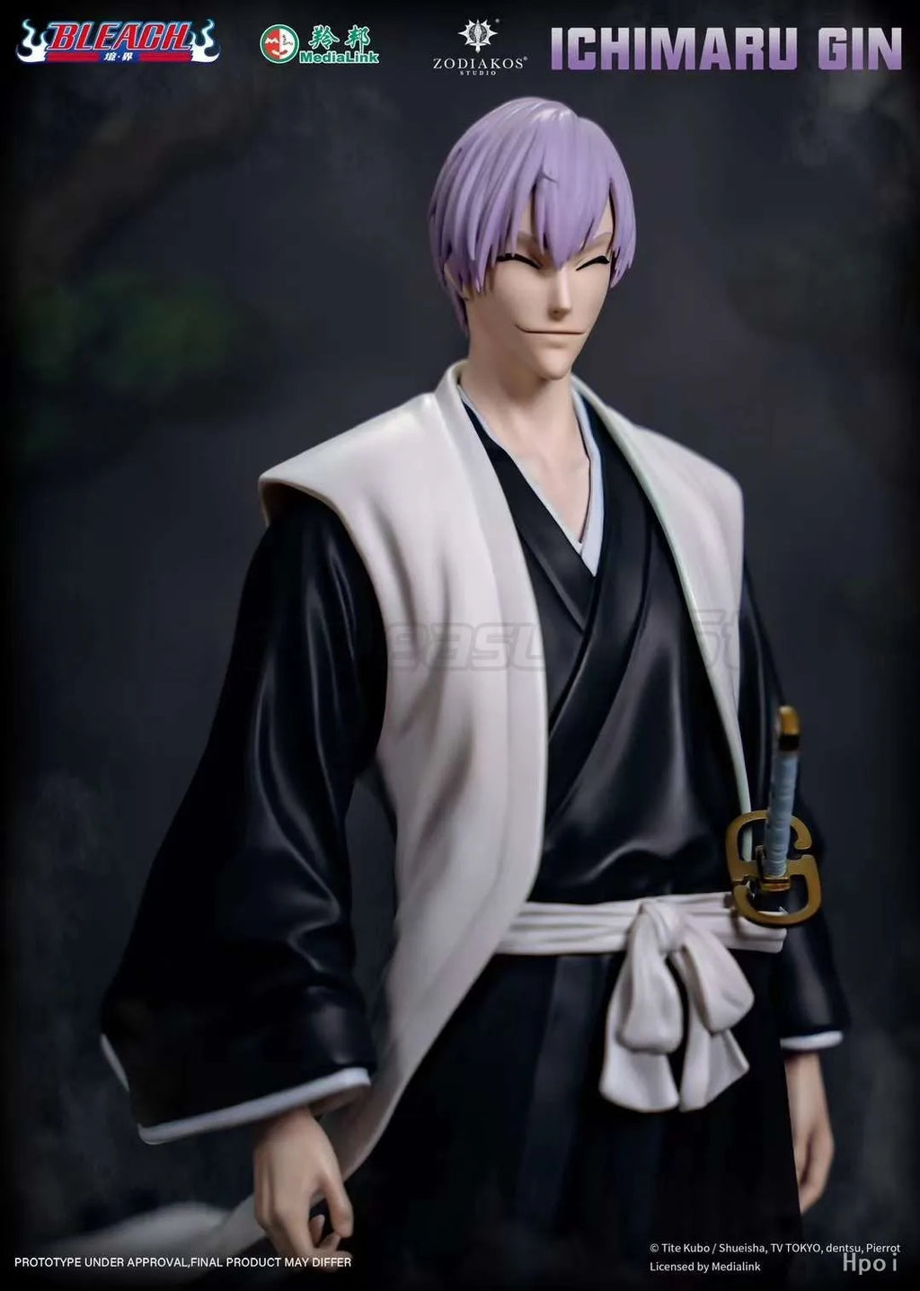 【MT】Original Zodiakos Studio BLEACH Ichimaru Gin Captain of The Third Division 1/6 Scale Figure Toy Model Collection