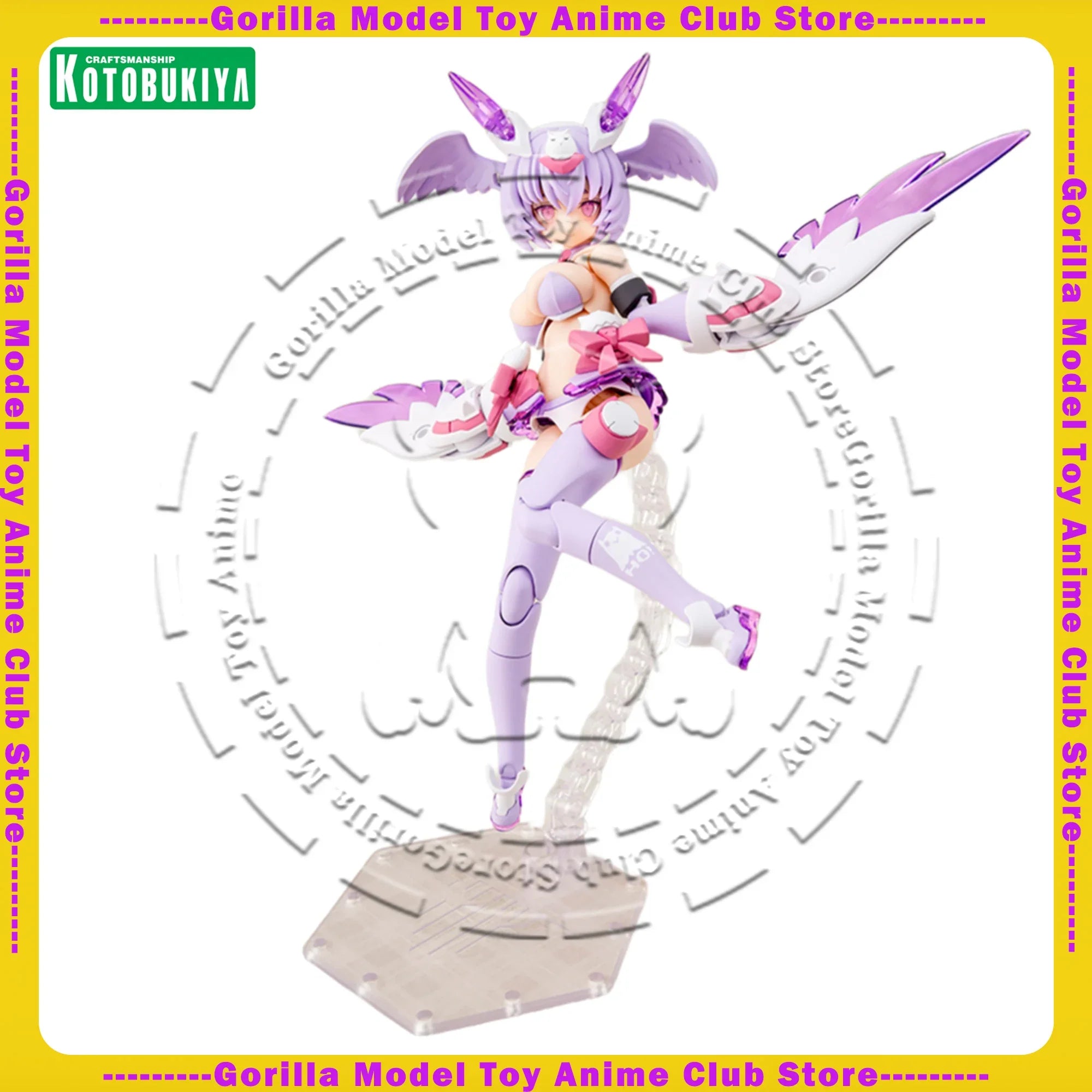 In Stock Original Genuine KOTOBUKIYA Megami Device PUNI MOFU xiao 160mm Model Kit Custom Action Figure Japanese Collectible