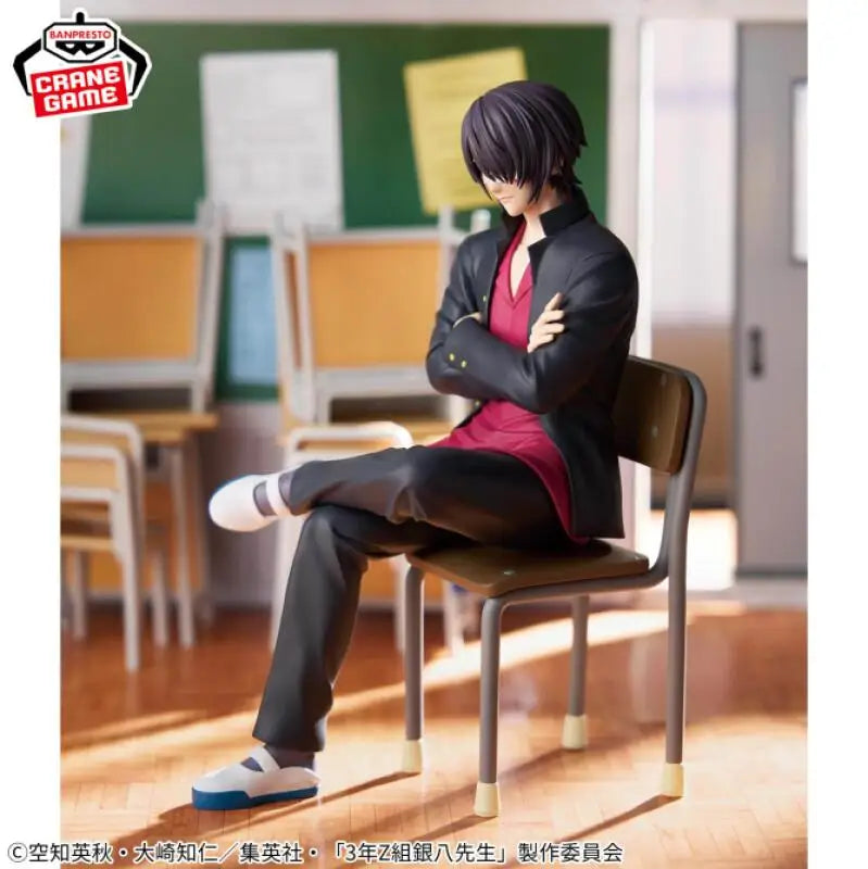Bandai Original Banpresto Gintama Takasugi Shinsuke Action Figures Anime Figura Cartoon Doll Model Statue Kids Toys Juguete Gift