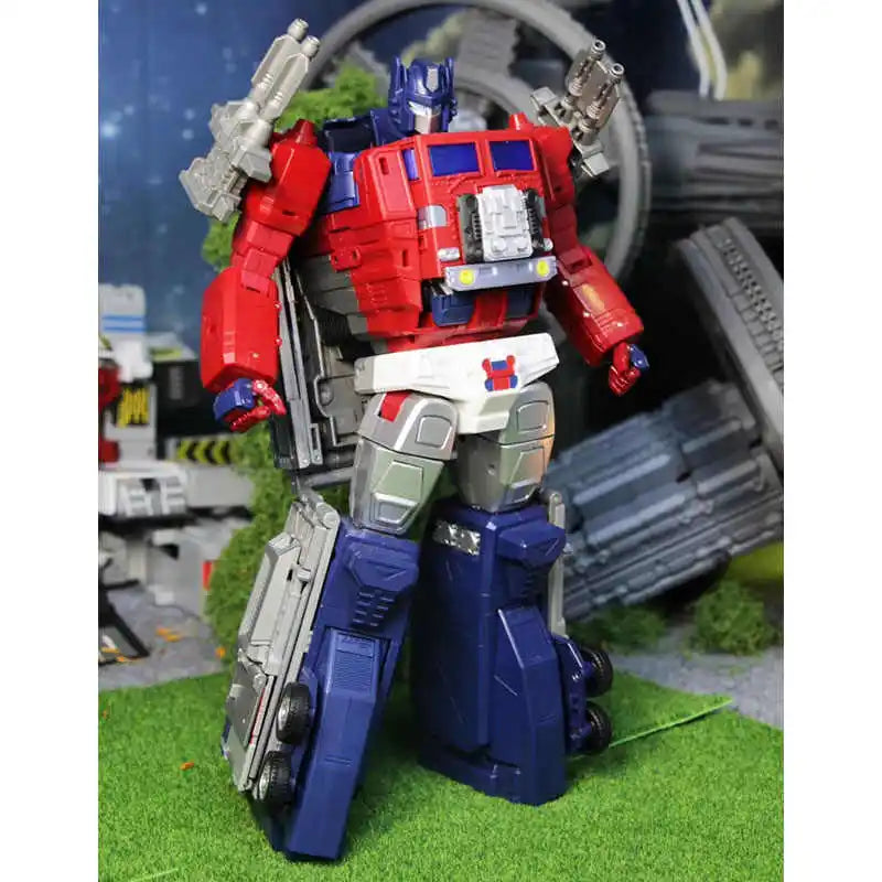 In Stock New Hot MG-09 Transforming Robot Truck with Trailer Alloy Collectible Model Decoration Anime Series