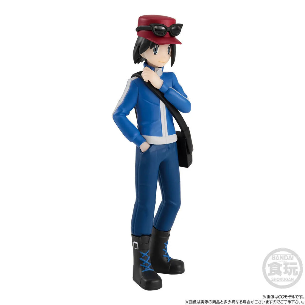 Original BANDAI Shokugan Anime Pokemon Scale World Calme Mahoxy Brigarron Pocket Monsters Action Figure Toys PVC Model Dolll