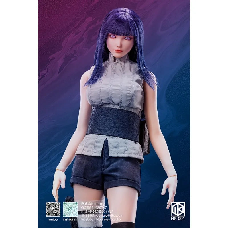 【 in Stock 】 Nounkey Studio Original NK001 NK 1/6 Pack Rubber Soldier Renren Wife Miss Cloth Clothes Movable Doll Model Toy