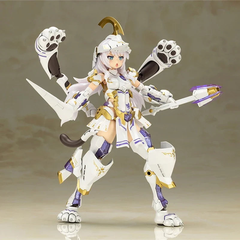 Genuine Kotobukiya FRAME ARMS GIRL FG171 Durga I Cat Armor Original Action Figure Collectible Model Statuette Doll Ornament Gift