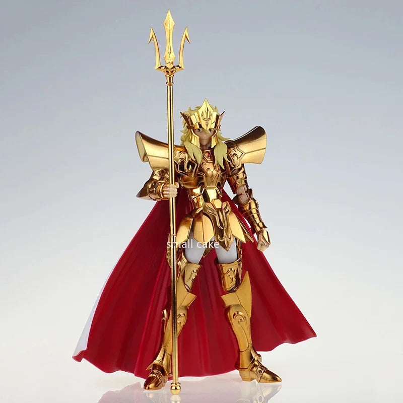In Stock MST Model Saint Seiya EX Myth Cloth Metal Poseidon Poseidon Same Casual Wear Action Figure Toy Gift