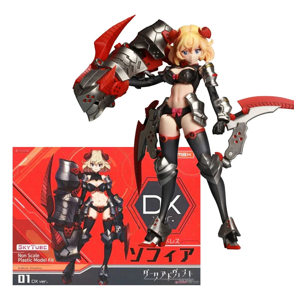 Alphamax Original Dark Advent Series Dragondress Sophia Krakendress Lania Undeaddress  Theseus Assembly Model Anime figurines