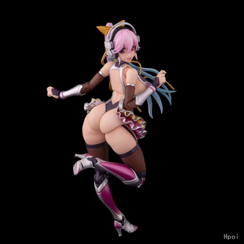 Thousand Value Practice Original Collaboration with Shinobi Super Soniko~Shinobi Anime Mobile Doll Model HandmadeToy Giftcollect