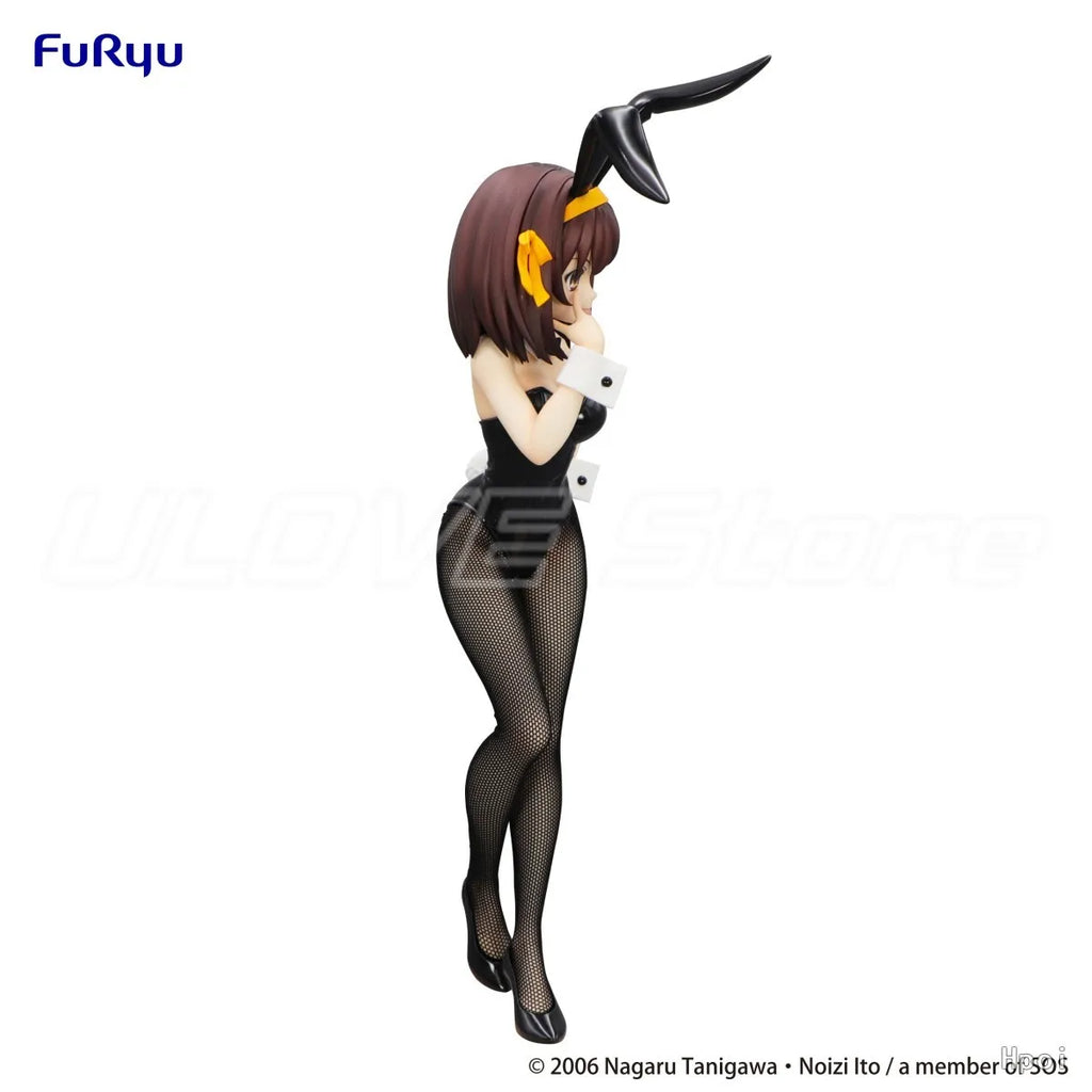 In Stock Original FuRyu BiCute Bunnies Figure The Melancholy of Haruhi Suzumiya Suzumiya Haruhi Animation Figure Model