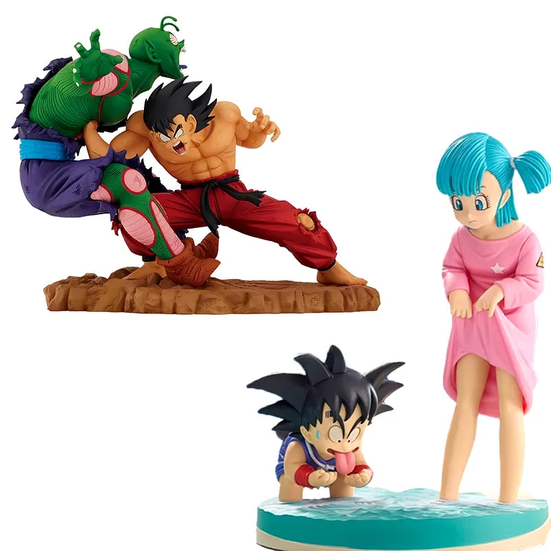 Ichiban KUJ Dragon Ball Goku VS Piccolo Anime Figure Son Goku Bulma Figurine PVC Statue Model Collection Decor Birthday Toy Gift