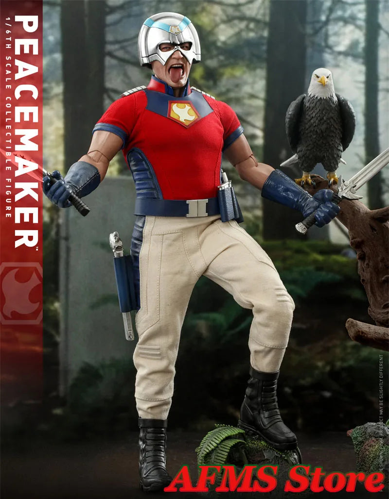 Original Hot Toys 1/6 TMS071 Scale Collectilbe Figure Peace Maker Anime Villain Doll Full Set 12inch Men Soldier Action Figure