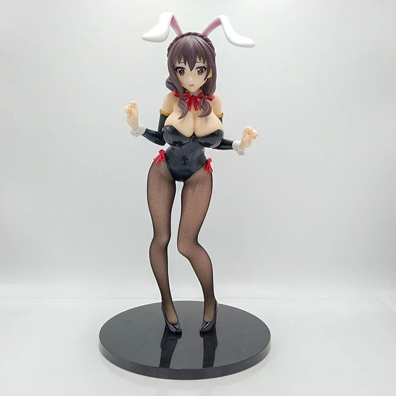 25cm BearPanda Yuna Bunny Girl illustration by Biya Anime Figure KonoSuba Darkness/Yuna-chan Action Figure Sexy Model Doll Toys