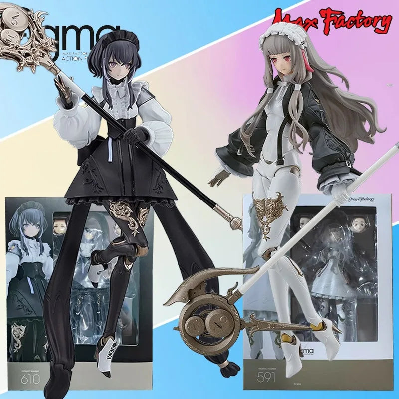 Max Factory Genuine Figma Series 591 Humans Return To NH-01, 610 Humans Return To NH-02- Finished Product Movable Model Collect
