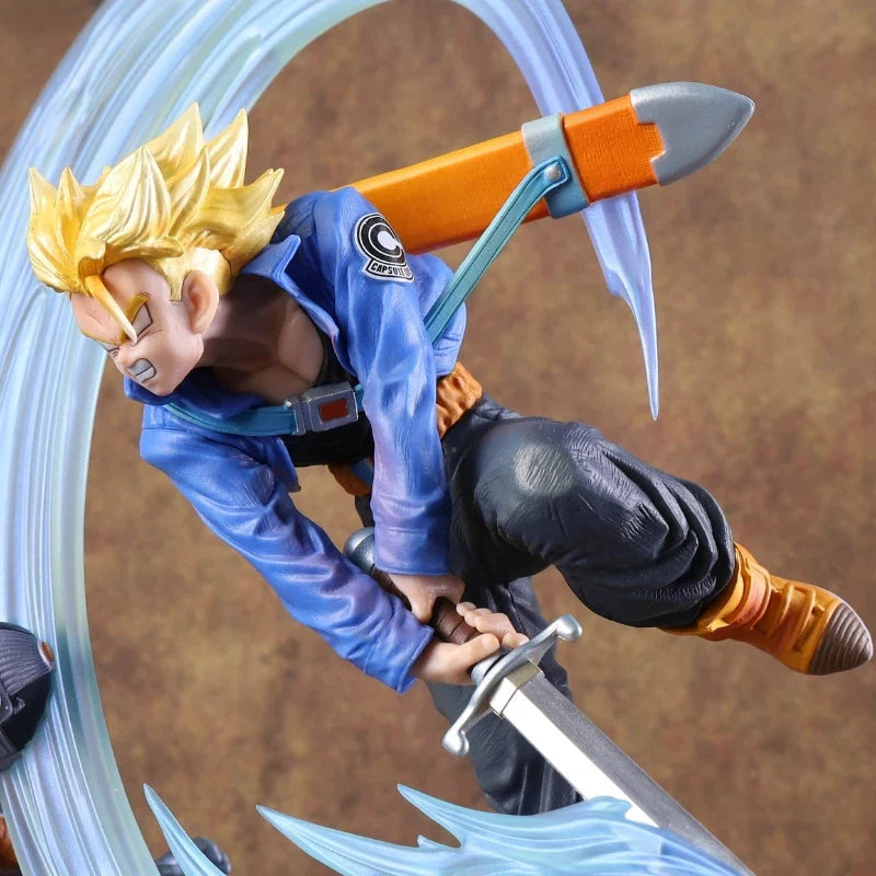 Bandai Figuarts ZERO FZ Super Fierce Battle Super Saiyan Trunks Frieza Doll Figures Collection Gifts