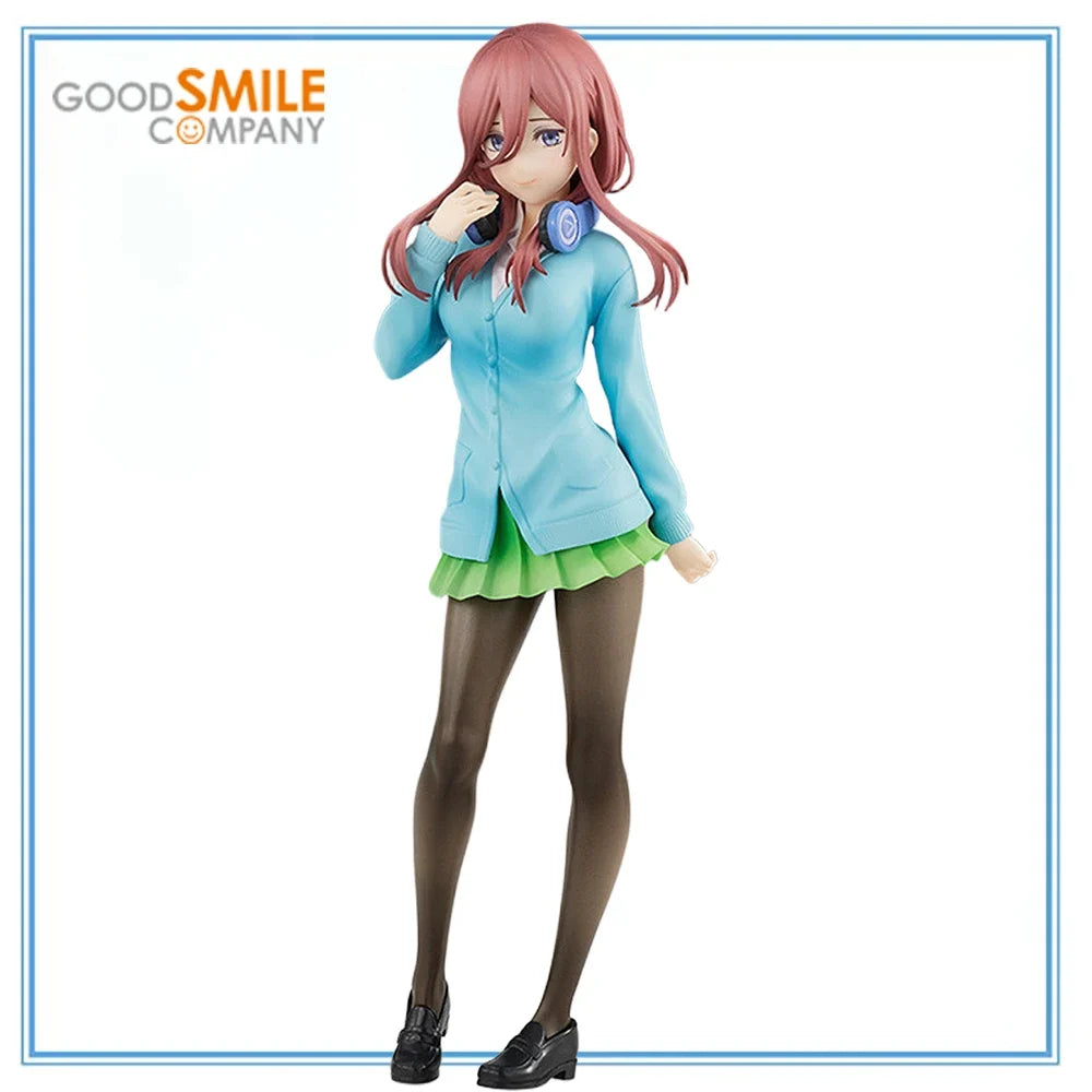 100% Original in Stock Good Smile Company Pop Up Parade Gotoubun No Hanayome ∬ Nakano Miku Collection Series Model Toys