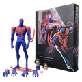 Spiderman 2099 Anime Figure Spiderman Across The Spider-Verse Part One Shf Action Figurine Model Statue Toy Desk Decora Kid Gift