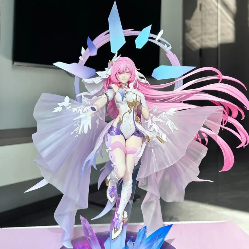 Game Honkai Impact3 Elysia 1/7  Anime Action Figurals peripheral Cartoon Model Kawaii peripheral Surprise Gift Collectible Dolls