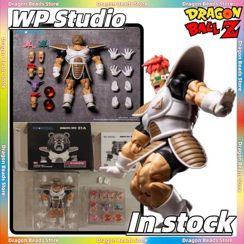 【24-hour Shipping】WP Studio Dragon Ball SHF Jungle Sentai Angry Bear Likum 1/12 Action Figure Anime Character Figure