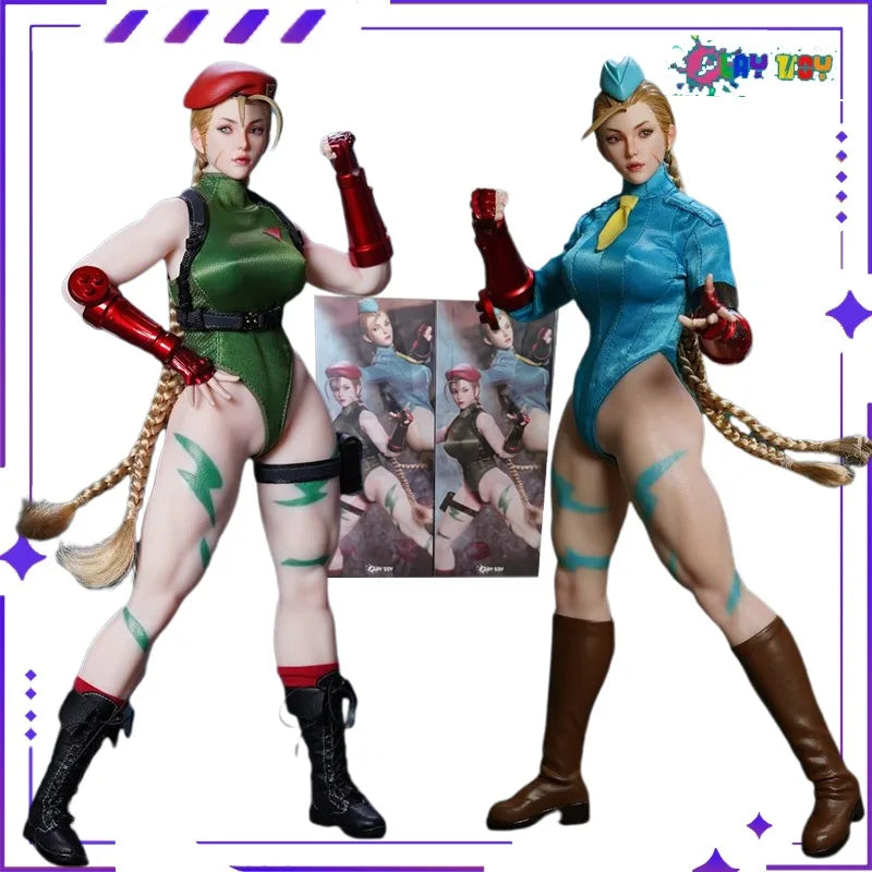 PLAY TOY Original Fighting Female Warrior Jiami Street Fighter Arcade Game Fan 1/6 Movable Puppet Soldier Figurine Model Toygift