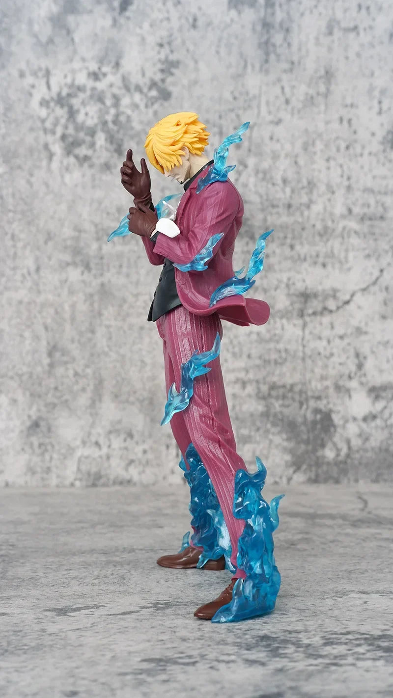 24cm One Piece Sanji Anime Figure Sanji Vinsmoke Action Figurine PVC Collection Model Ornament Statue Peripheral Toys Gift