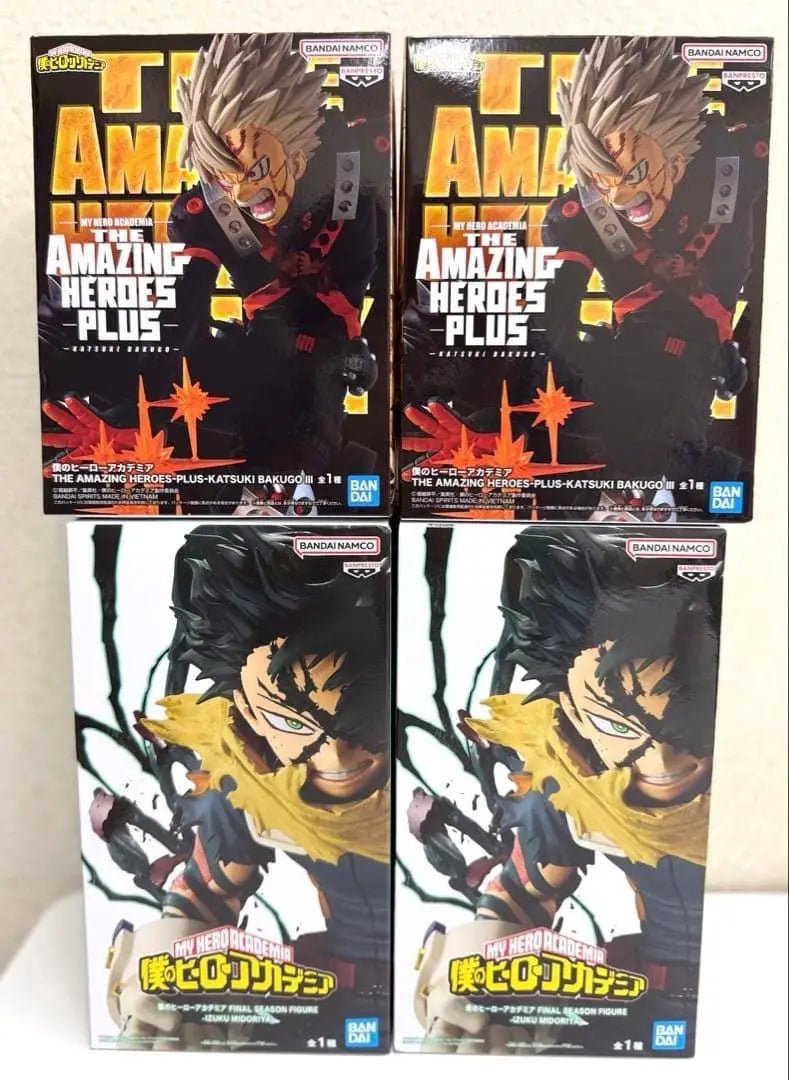 Bandai My Hero Academia THE AMAZING HEROES-PLUS-KATSUKI BAKUGO 3  FINAL SEASON FIGURE-IZUKU MIDORIYA  Authentic packaged toy