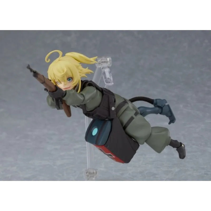 Max Factory Figma #439 Tanya Degurechaff - 130mm Movable Doll, PVC/ABS Material, All-Ages Action Figurine for Anime Collectors