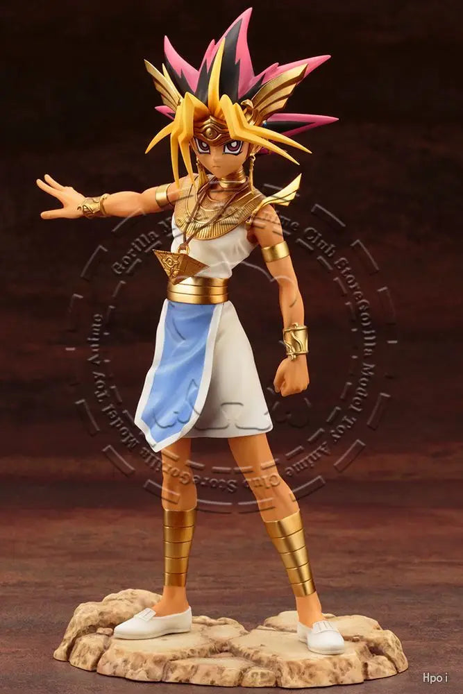 In Stock Original Genuine KOTOBUKIYA ARTFX J Yu-Gi-Oh! Duel Monsters Yami Yugi 240mm Anime Figure Statue PVC Collectible Gift
