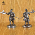 Brass knight statue, war legion soldier model, brass material, desktop decorations and collectibles, Christmas gifts