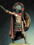 1/18 90mm  ancient stand  warrior with shield   (WITH BASE ) Resin figure Model kits Miniature gk Unassembly Unpainted