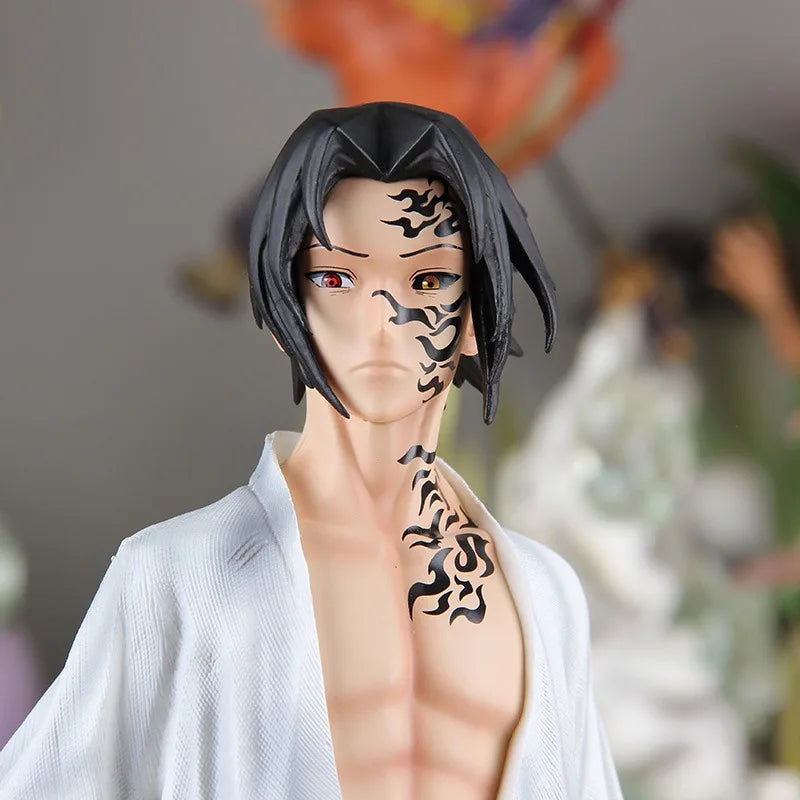 Naruto Uchiha Sasuke Curse 1/6 42CM Action Figures Cartoon Anime GK PVC Model Doll Collectible Statue Boy Toys For Children Gift