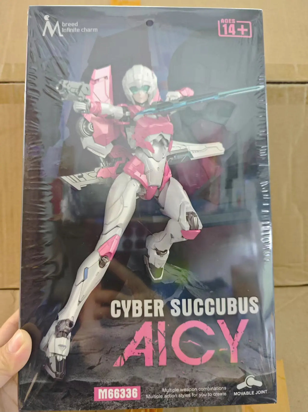 M Breed Infinite Charm M66336 AICY KO Sentinel FLAME TOYS Arcee Transformation  Assembly Model Kit Action Figures Toy