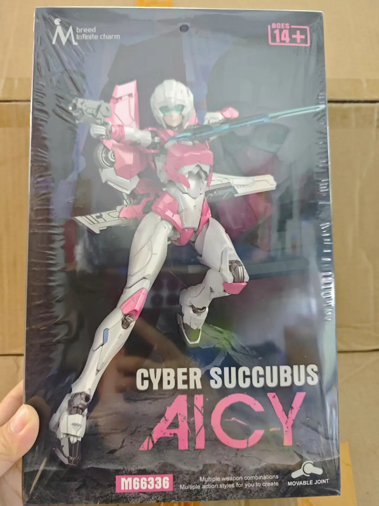 M Breed Infinite Charm M66336 AICY KO Sentinel FLAME TOYS Arcee Transformation  Assembly Model Kit Action Figures Toy