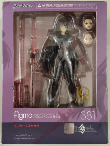 【SF】In Stock Original Max Factory Figma381 Fate Grand Order Scathach Figures Model Anime Collection