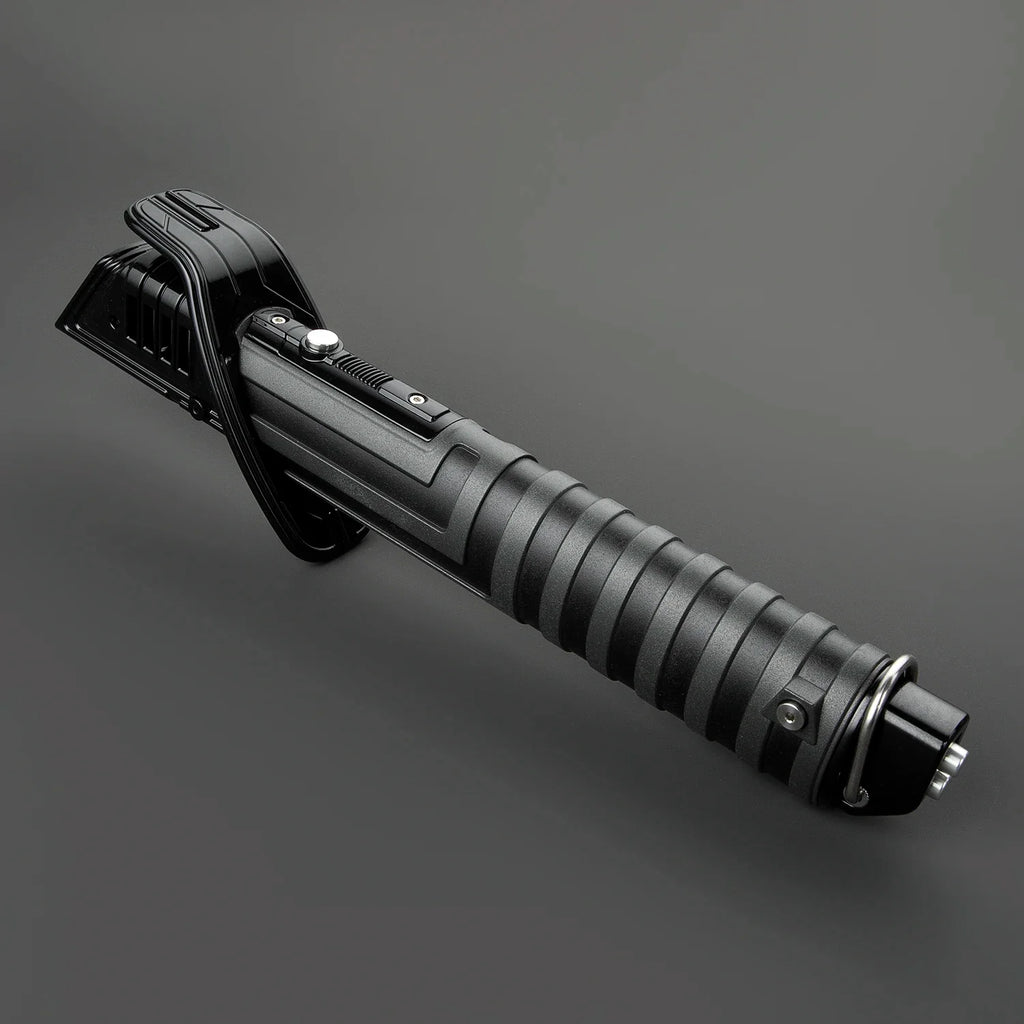 DamienSaber Dark Saber Xeno3.0 Pixel Sensitive Smooth Swing Lightsaber Heavy Dueling Metal Handle with Bluetooth Laser Sword