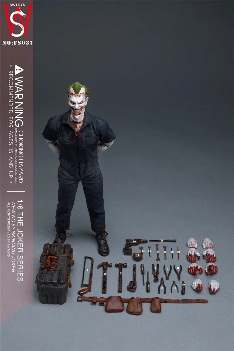SWTOYS FS037 1/6 Scale Classic Movie Male Characters Clown Full Set For 12inchs Action Figure Collectible Model Toys Gifts