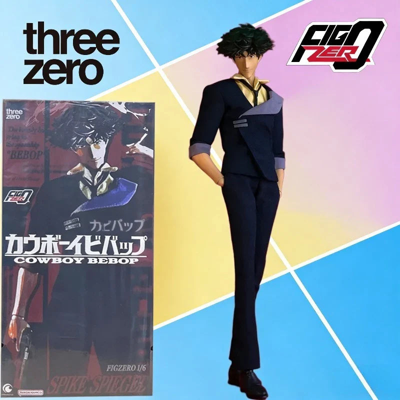 3A Toys Threezero Original Cowboy Bebop Series 1/6 FigZero Interstellar Cowboy Spike Spiegel Anime Actionfigur Modell Spielzeug