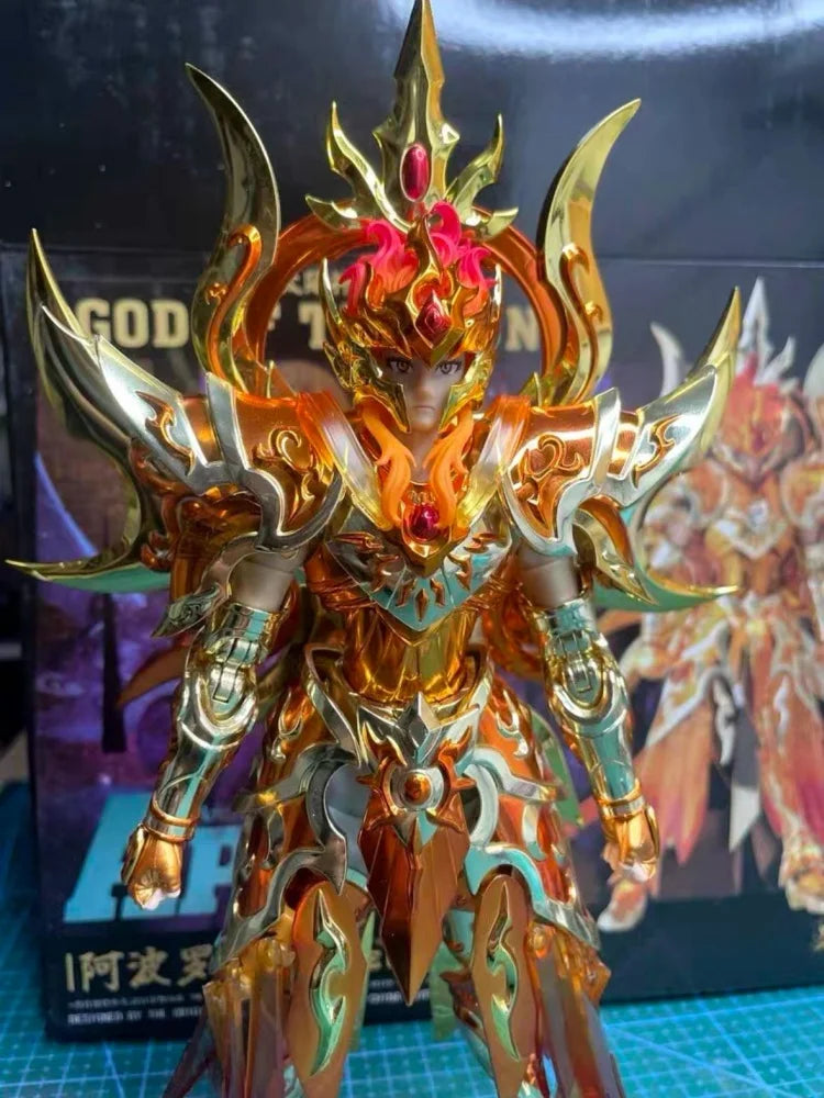 Official Toypoint Star Origin Sun God Apollo Obsidian Edition Alloy Collectible Action Figure Handmade Movable Doll Toy Gift
