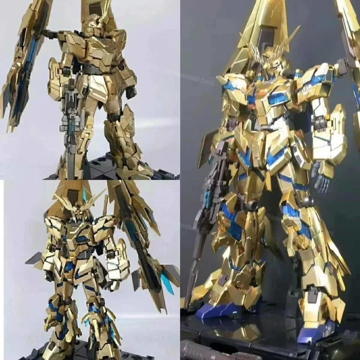 In Stock Daban 1/60 Pg Rx-03 Unicorn 03 Phenex Nt Assembly Model Kits Plastic Skeleton Action Figure Robot Plastic Model Toys