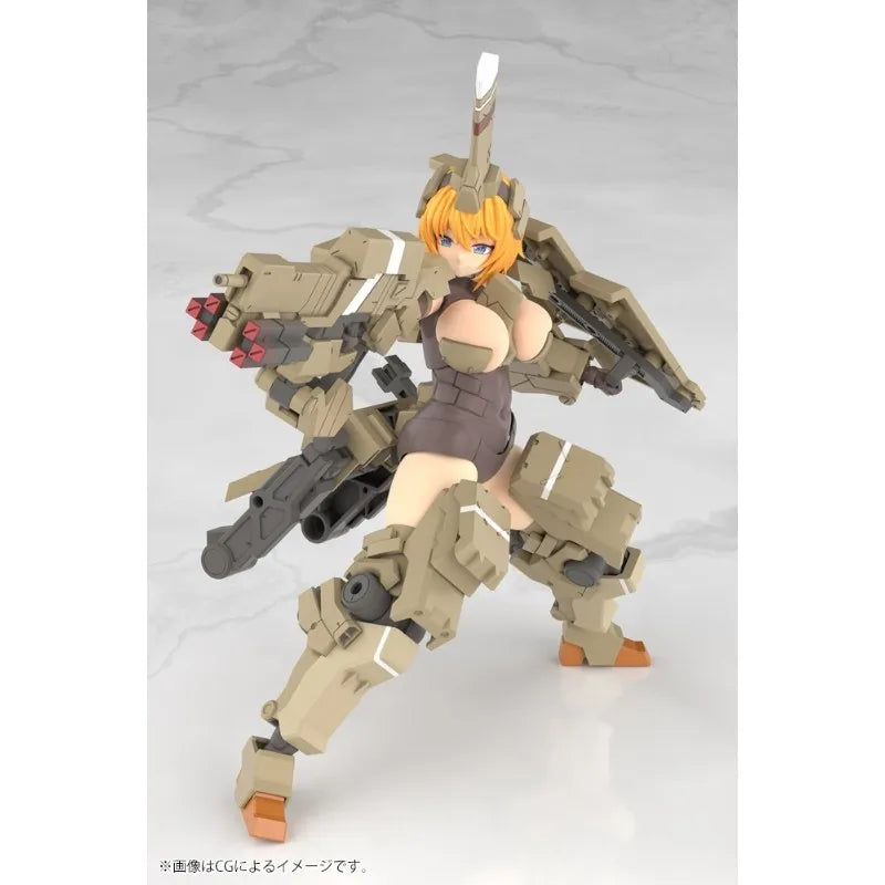 Original Kotobukiya FG124 Kaiten Ko Action Figure Frame Arms Girl Mobile Suit Girl Doll Figures Assembled Model Kit Toys Gifts