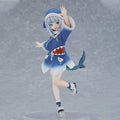 Gawr Gura Figure Hololive Anime Figure Shark Style Kawaii Cute Model 15cm PVC Statue Collection Desktop Blue Ornament GK Gifts